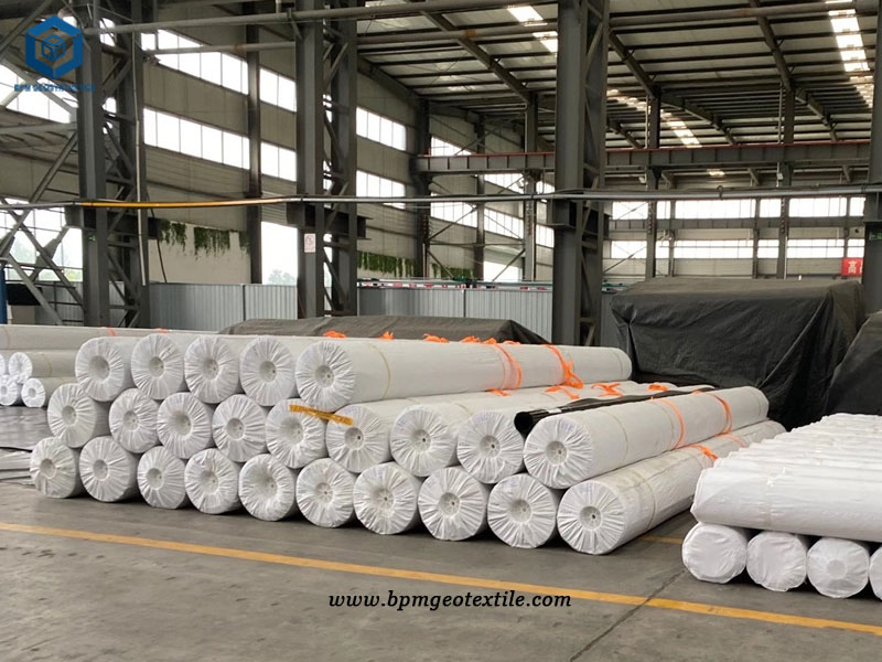100g PP Filament continuous Geotech Filter Cloth for River Drainage Projects in America