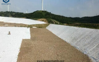 Non Woven Geotextile Drainage Mat for Mining Project in Africa