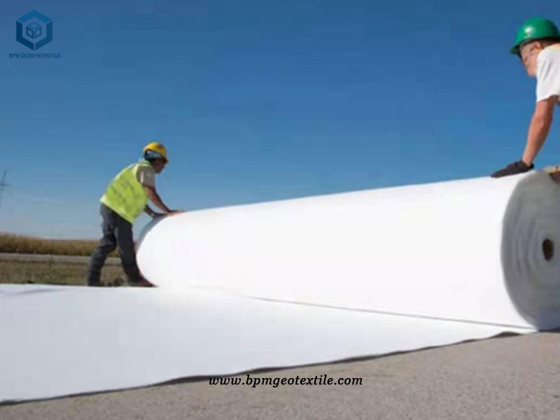 Nonwoven Geotextile Separator Fabric for Road Project in Indonesia