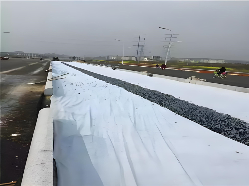 NonWoven Geotextile Drainage Mat for Mine Drainage Project in Africa