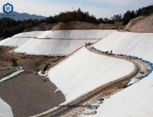 PET Filament Geotextile Fabric for Tailings Project in South Africa