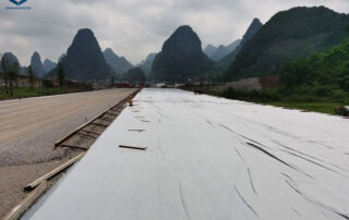 White Geotextile Fabric Malaysia for Railway