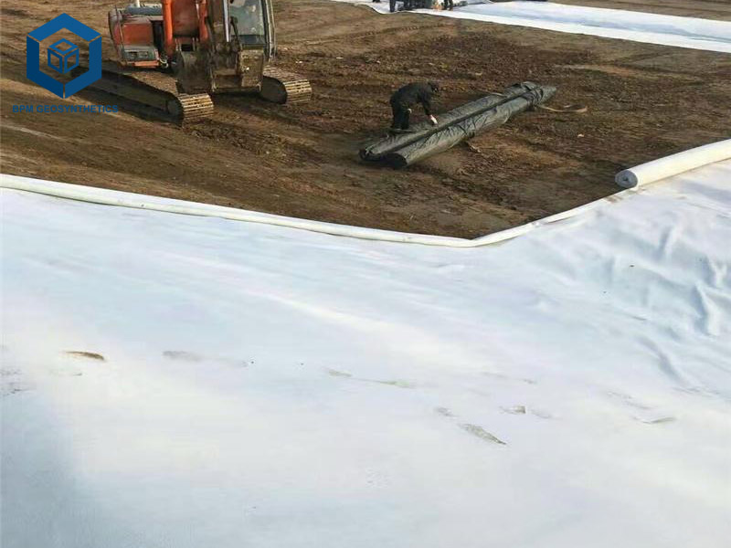 Fabric Polyester Geotextile for Riverbank Protection
