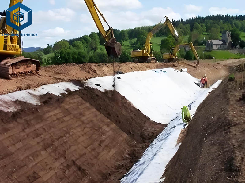 Non Woven Geotextile Drainage Fabric for Landscape